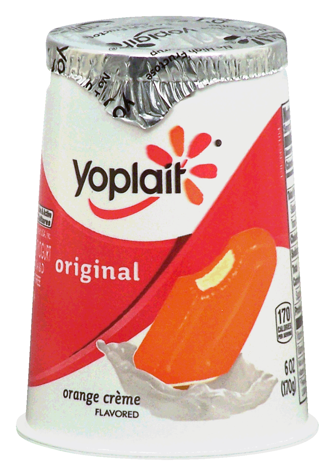 Yoplait Original lowfat orange creme yogurt Full-Size Picture